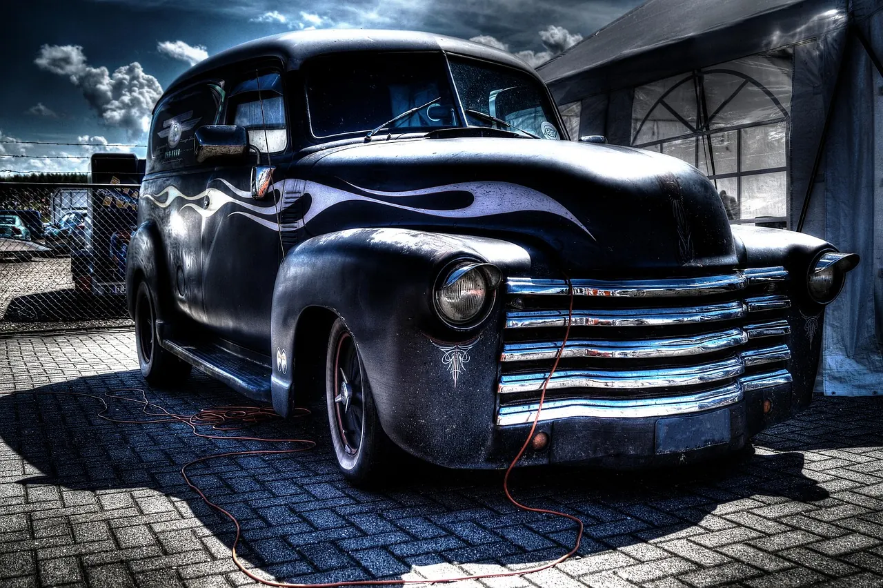 classic car garage